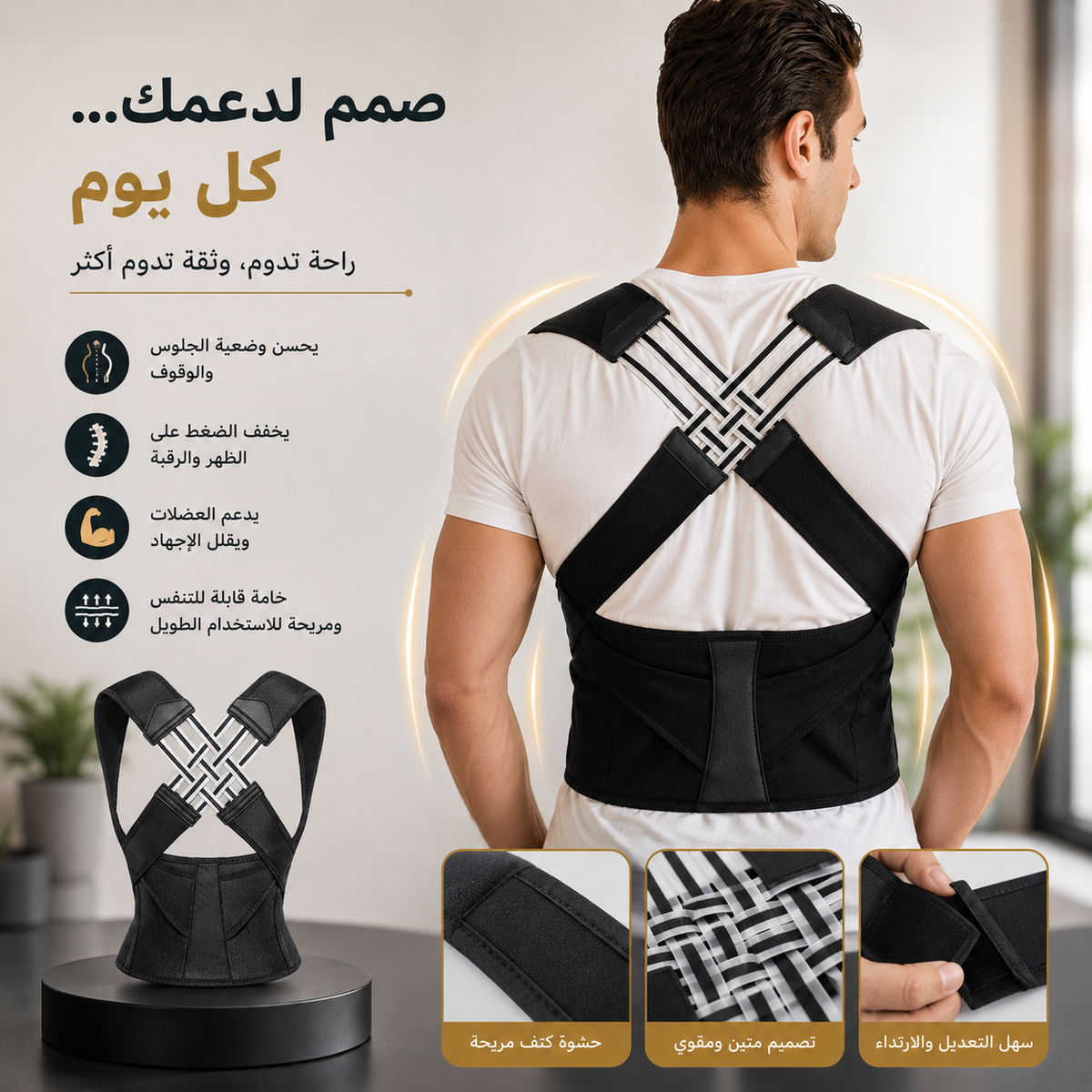 Posture Corrector Belt (حزام تصحيح القوام)